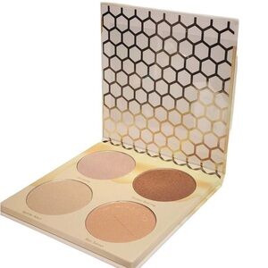 Beauty Bakerie‎ Milk & Honey Highlighter Palette 4 Shades Champagne Pink Bronze